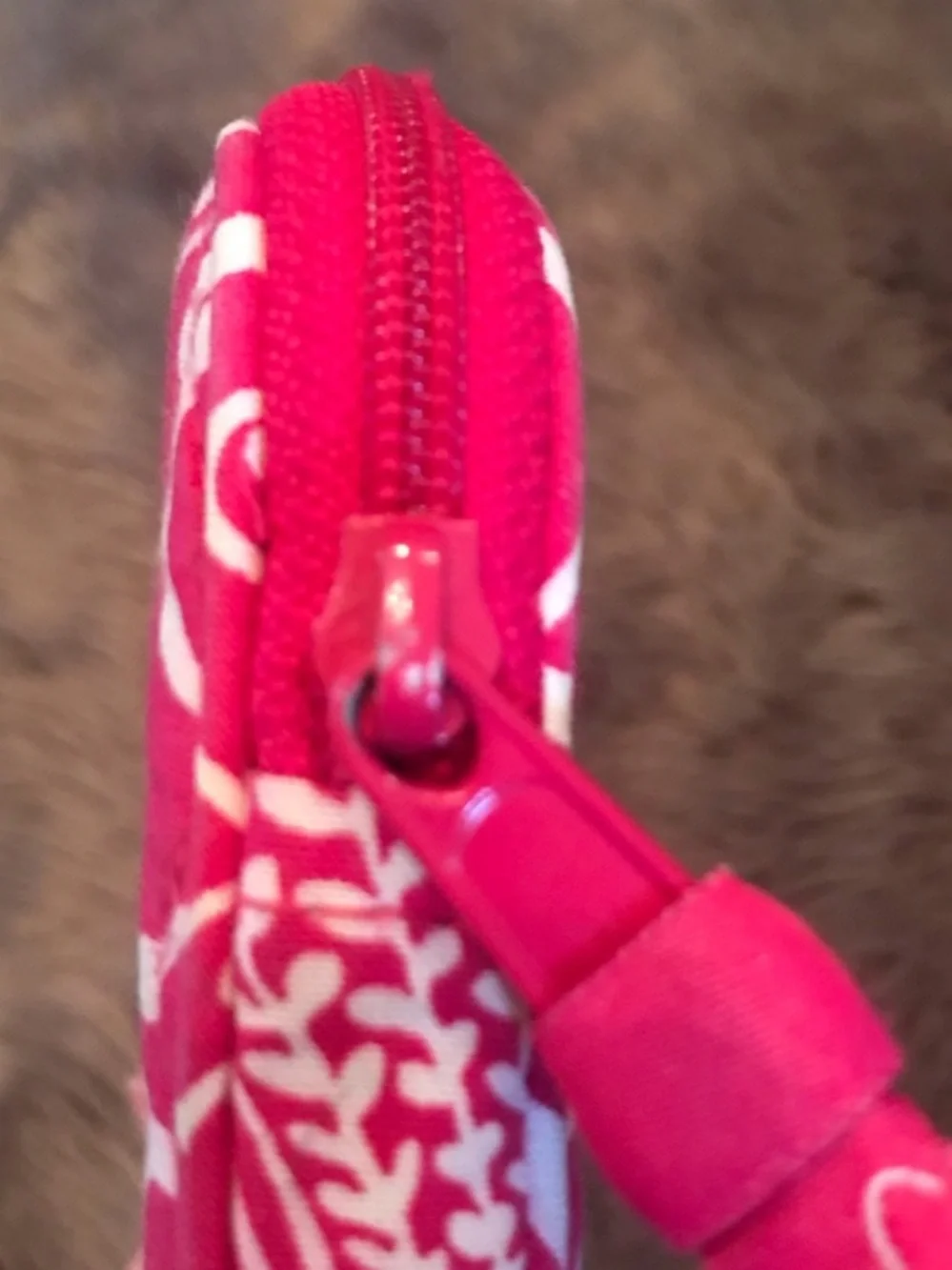 Vera Bradley Twirly Birds Pink 13” Padded Laptop Sleeve Retired